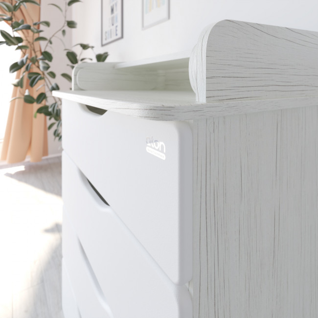 Комод серия Сириус WOOD 604 древесина белая Комод серия Сириус WOOD 604 древесина белая